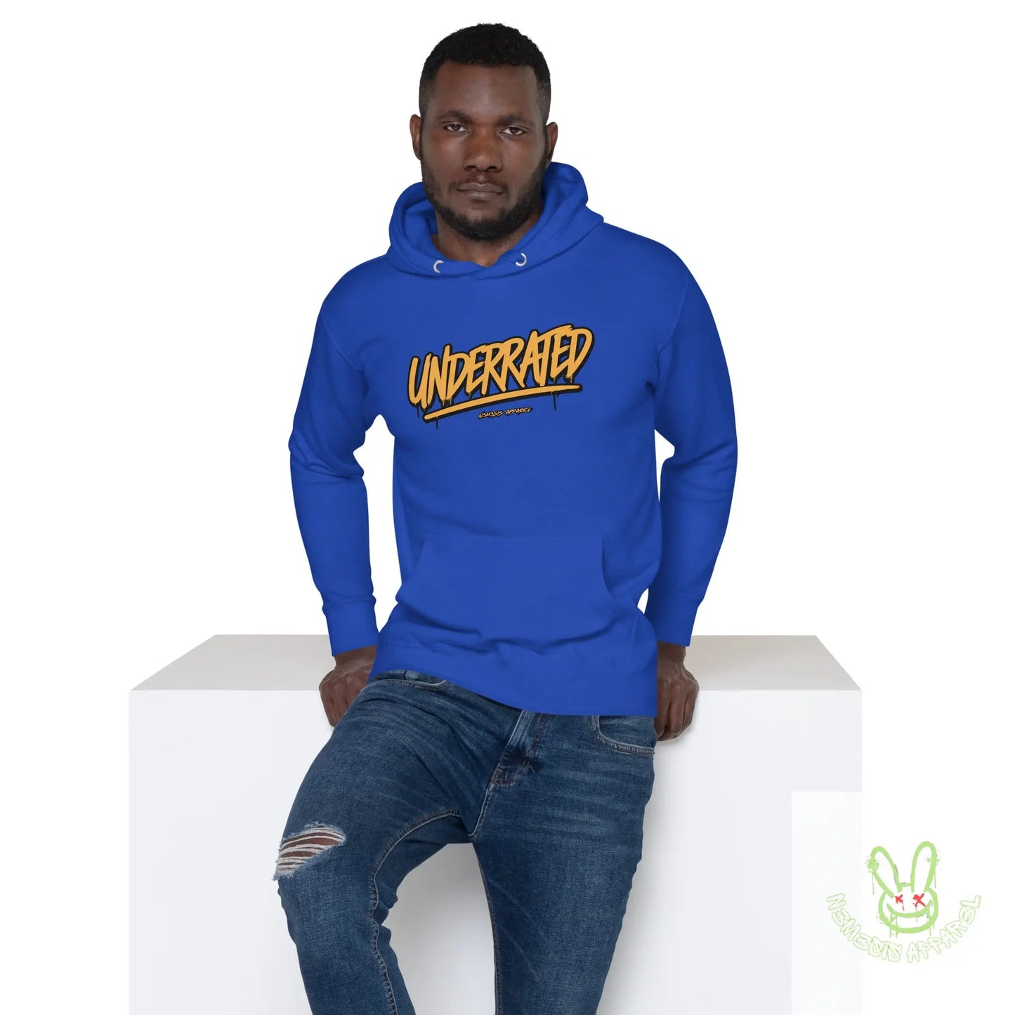 Nemesis apparel Underrated Hoodie N3M3SIS APPAR3L