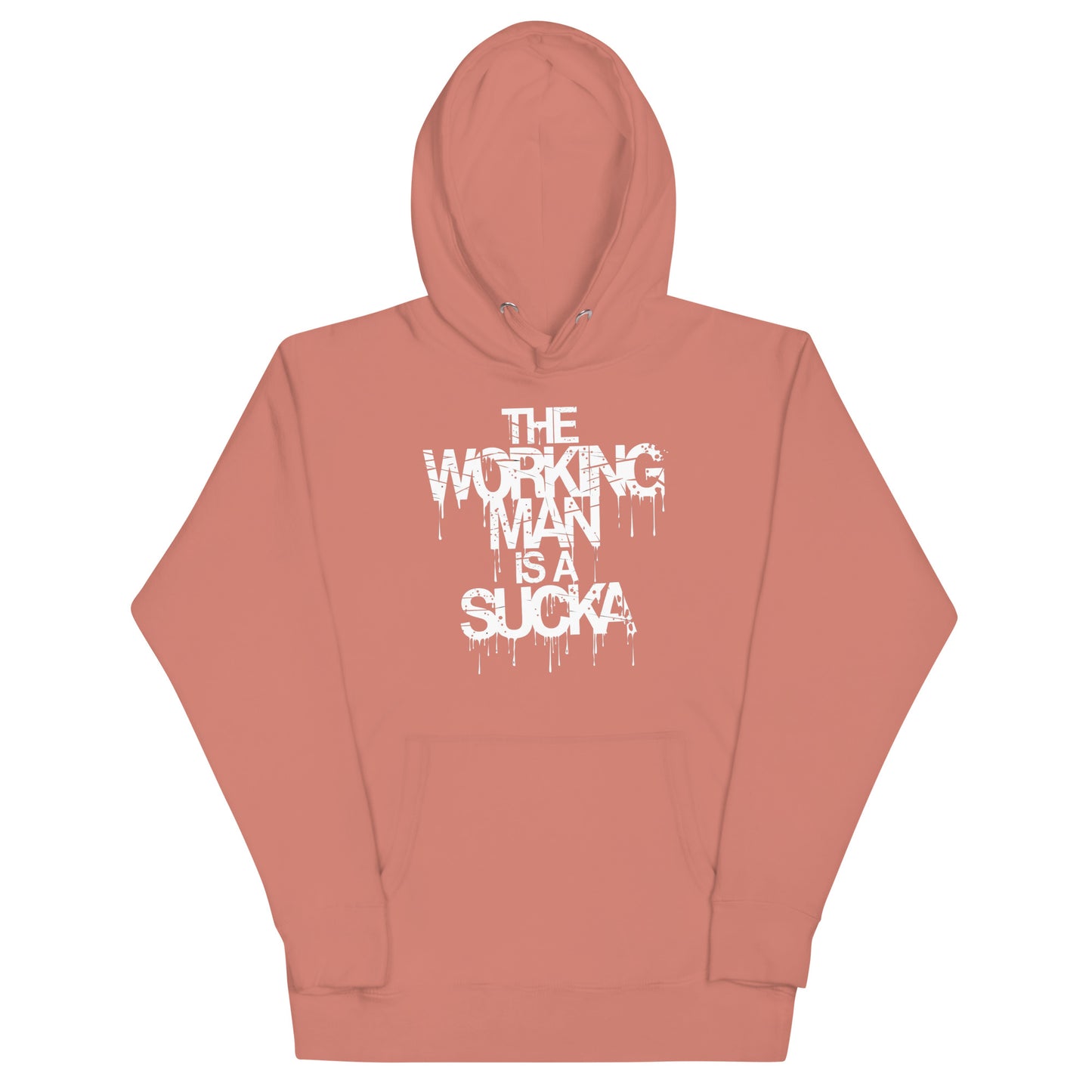 Working Man Is A Sucka Hoodie N3M3SIS APPAR3L