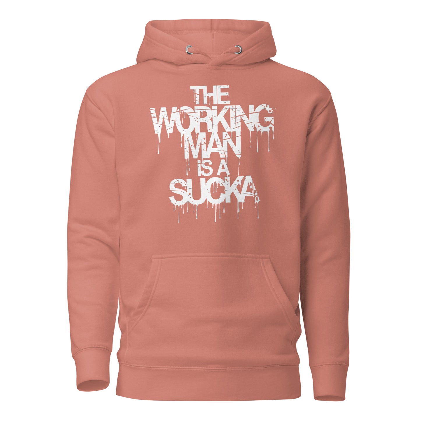 Working Man Is A Sucka Hoodie N3M3SIS APPAR3L