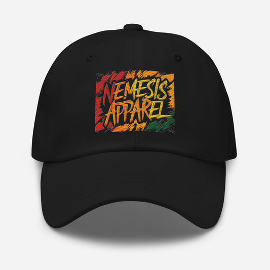 Nemesis Apparel Dad hat N3M3SIS APPAR3L