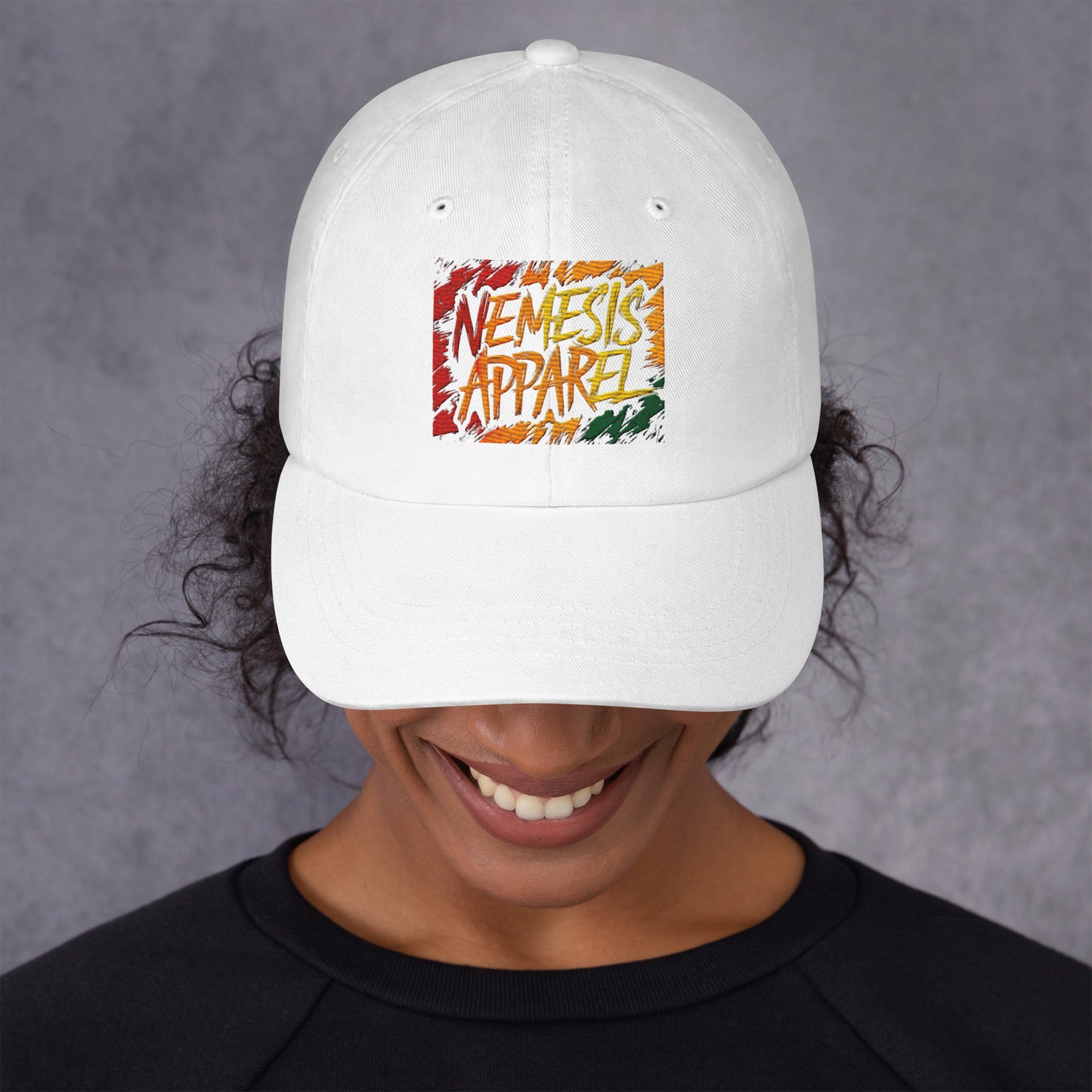 Nemesis Apparel Dad hat N3M3SIS APPAR3L