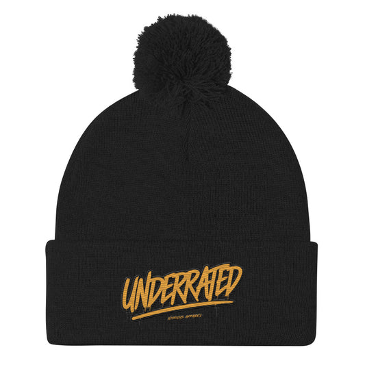 Underrated Pom-Pom Beanie - N3M3SIS APPAR3L