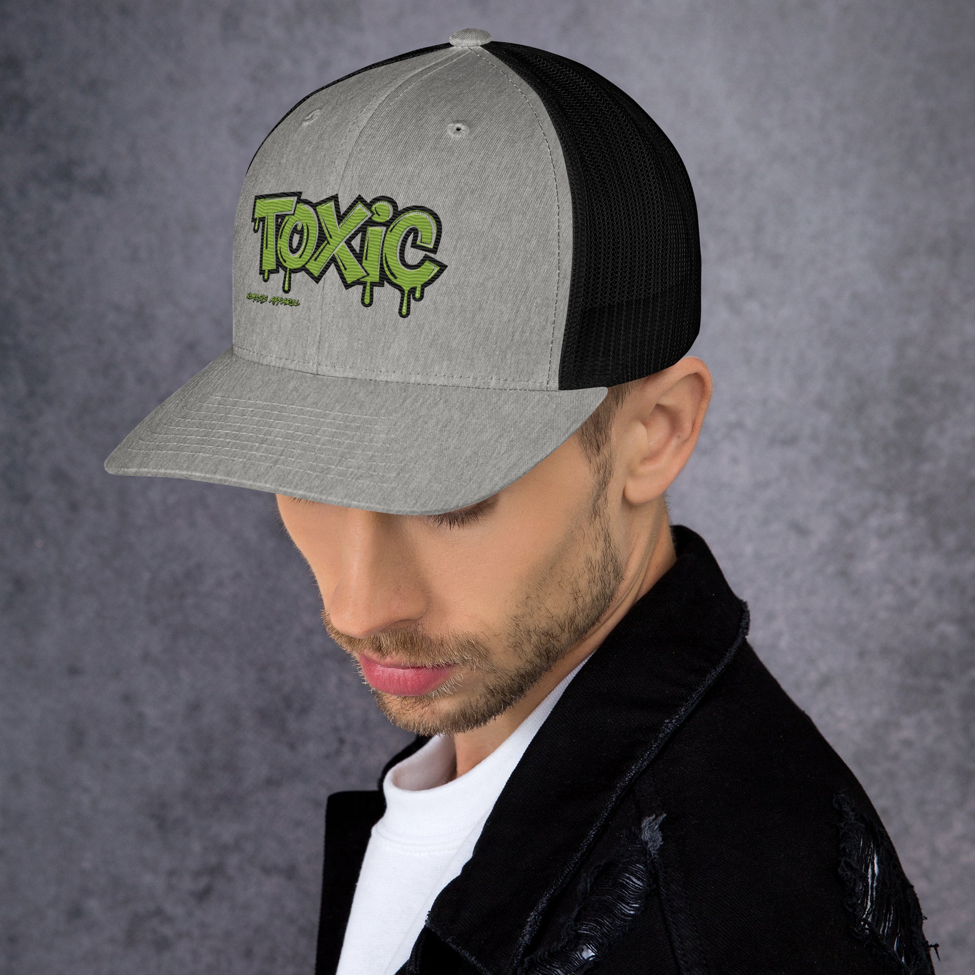 Toxic Trucker Cap N3M3SIS APPAR3L