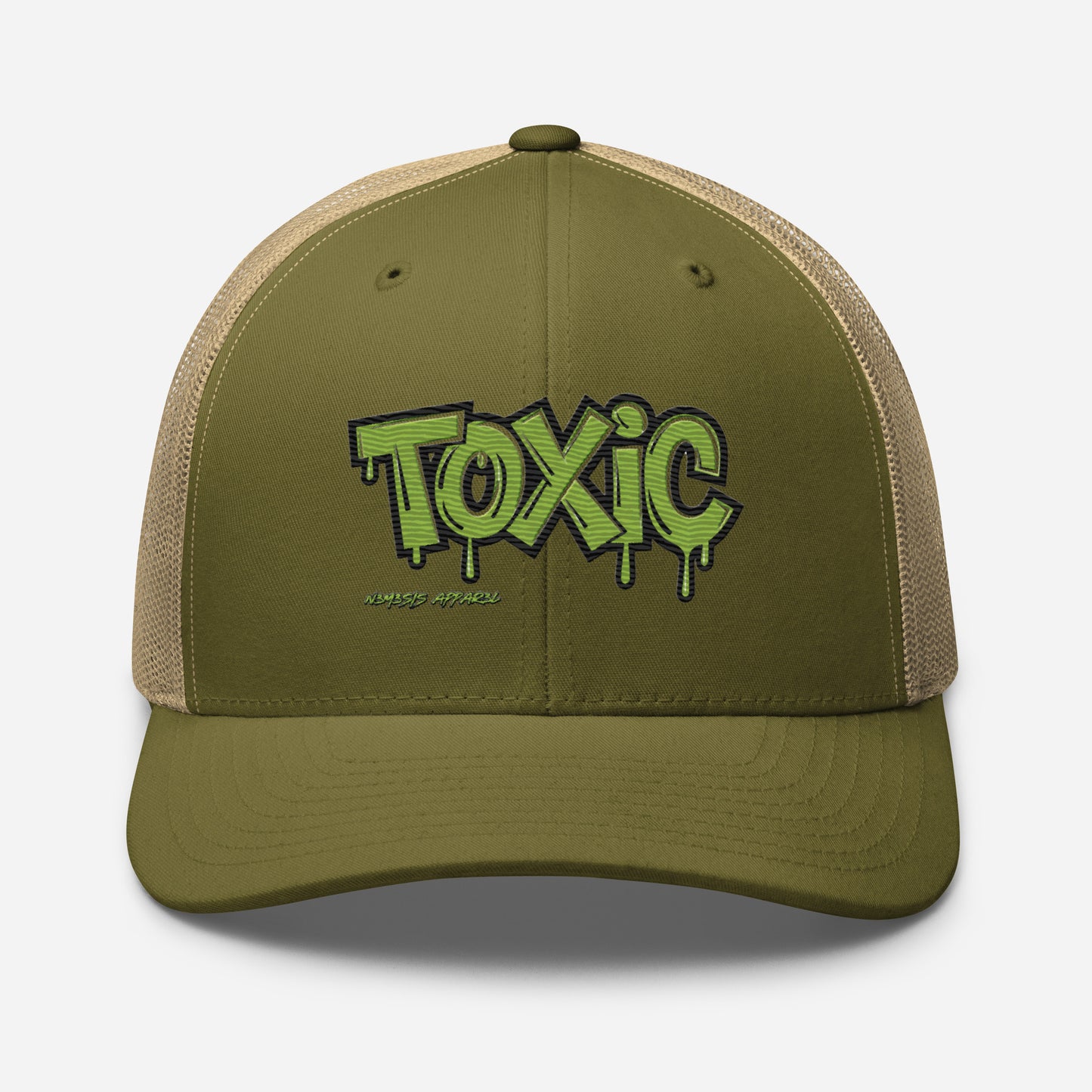 Toxic Trucker Cap N3M3SIS APPAR3L