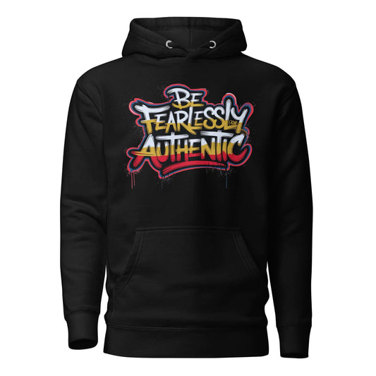 Fearlessly authentic Hoodie N3M3SIS APPAR3L