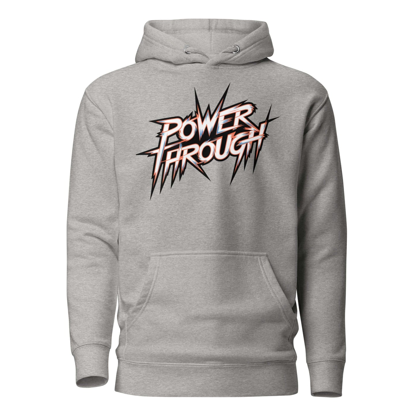 Power Through Hoodie N3M3SIS APPAR3L