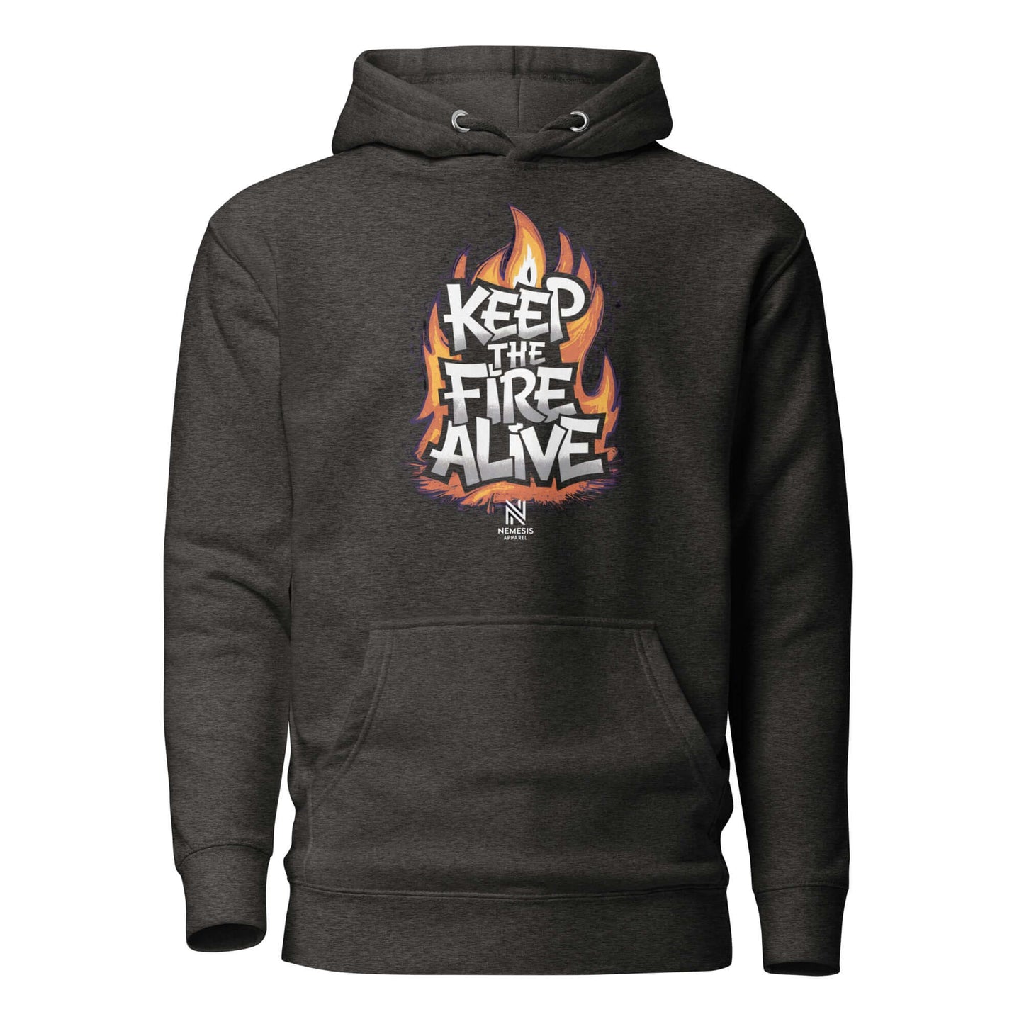 Keep The Fire Alive Hoodie N3M3SIS APPAR3L