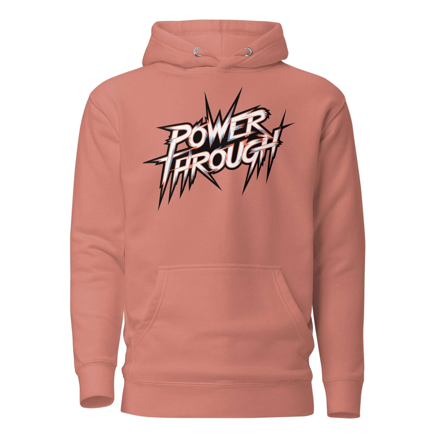 Power Through Hoodie N3M3SIS APPAR3L