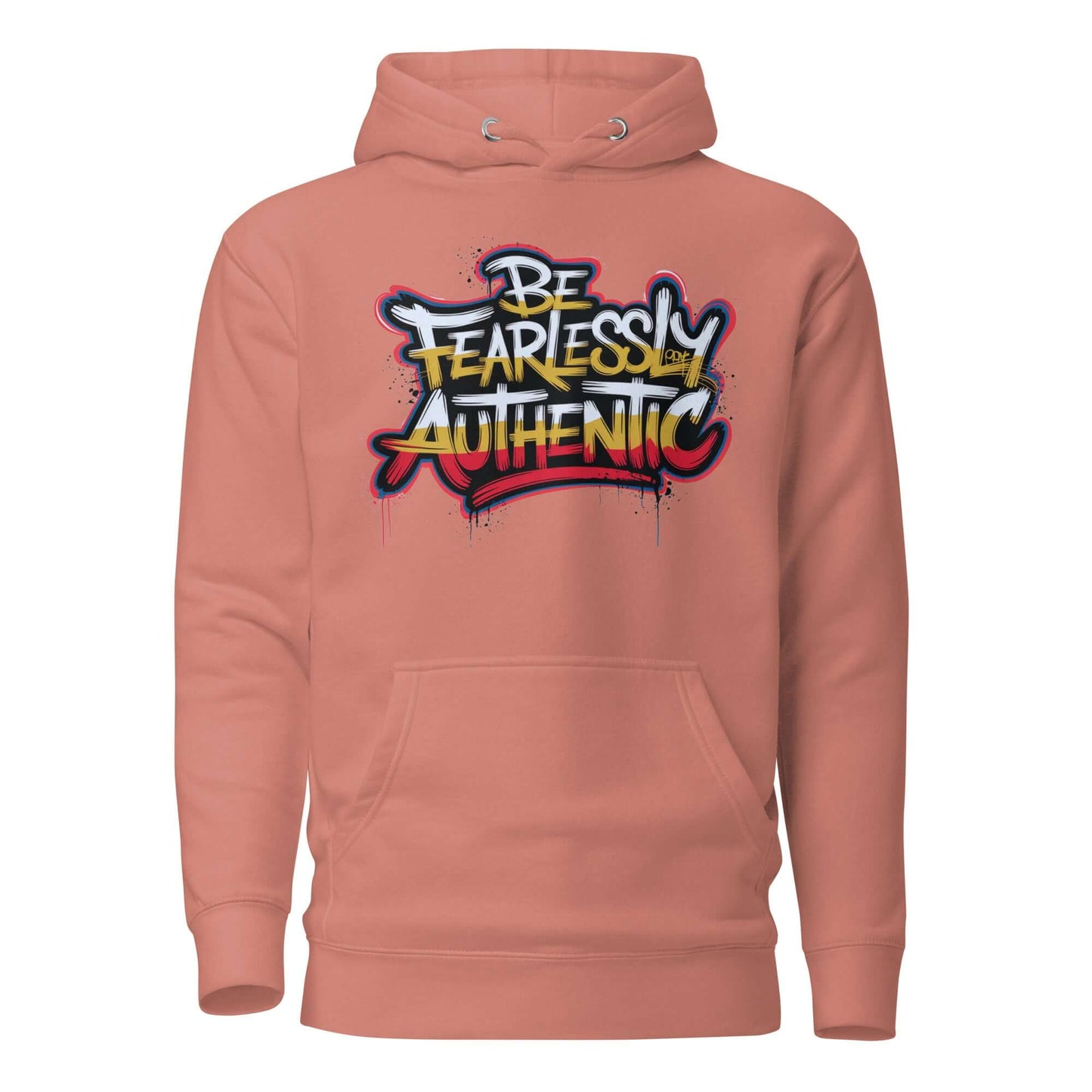 Fearlessly authentic Hoodie N3M3SIS APPAR3L