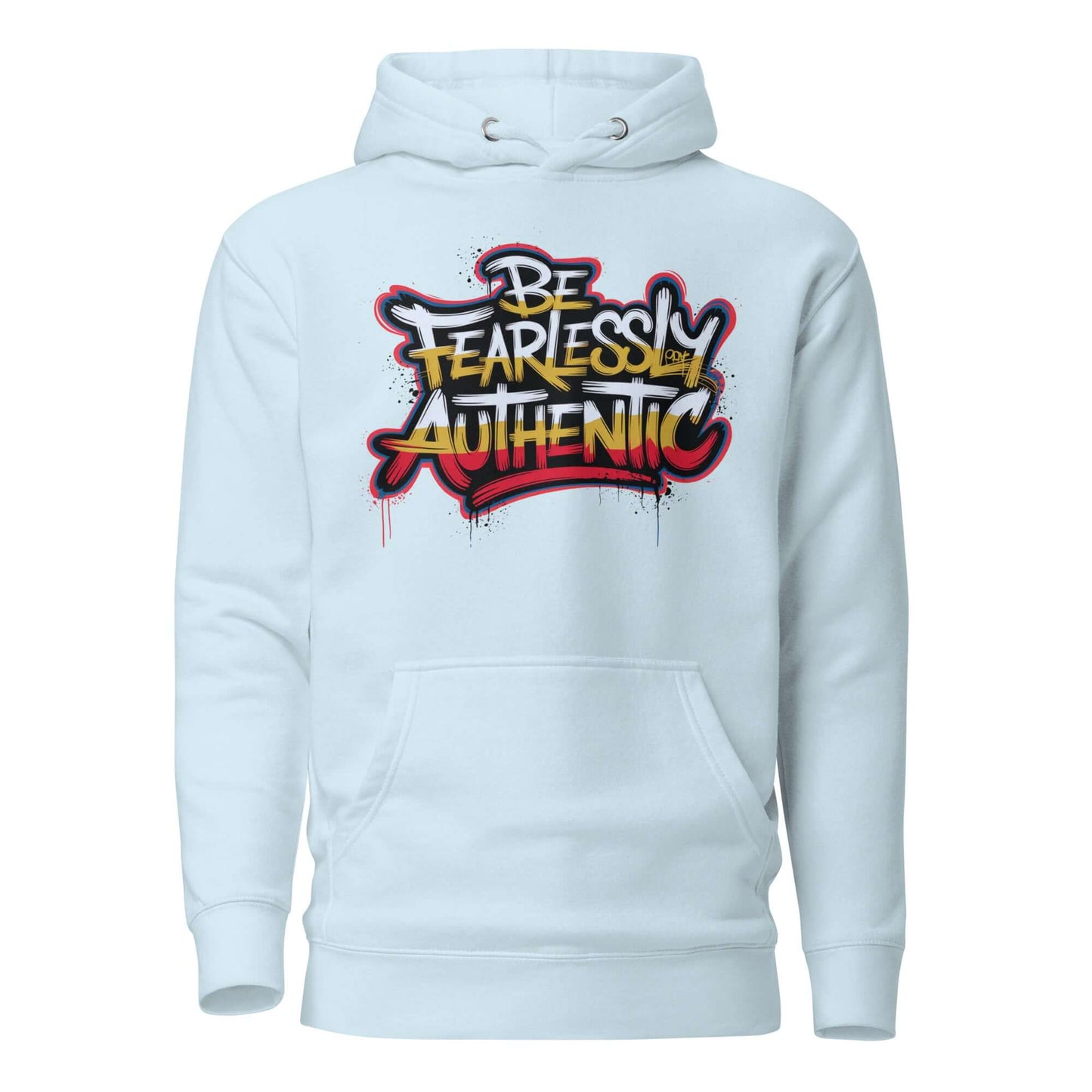 Fearlessly authentic Hoodie N3M3SIS APPAR3L