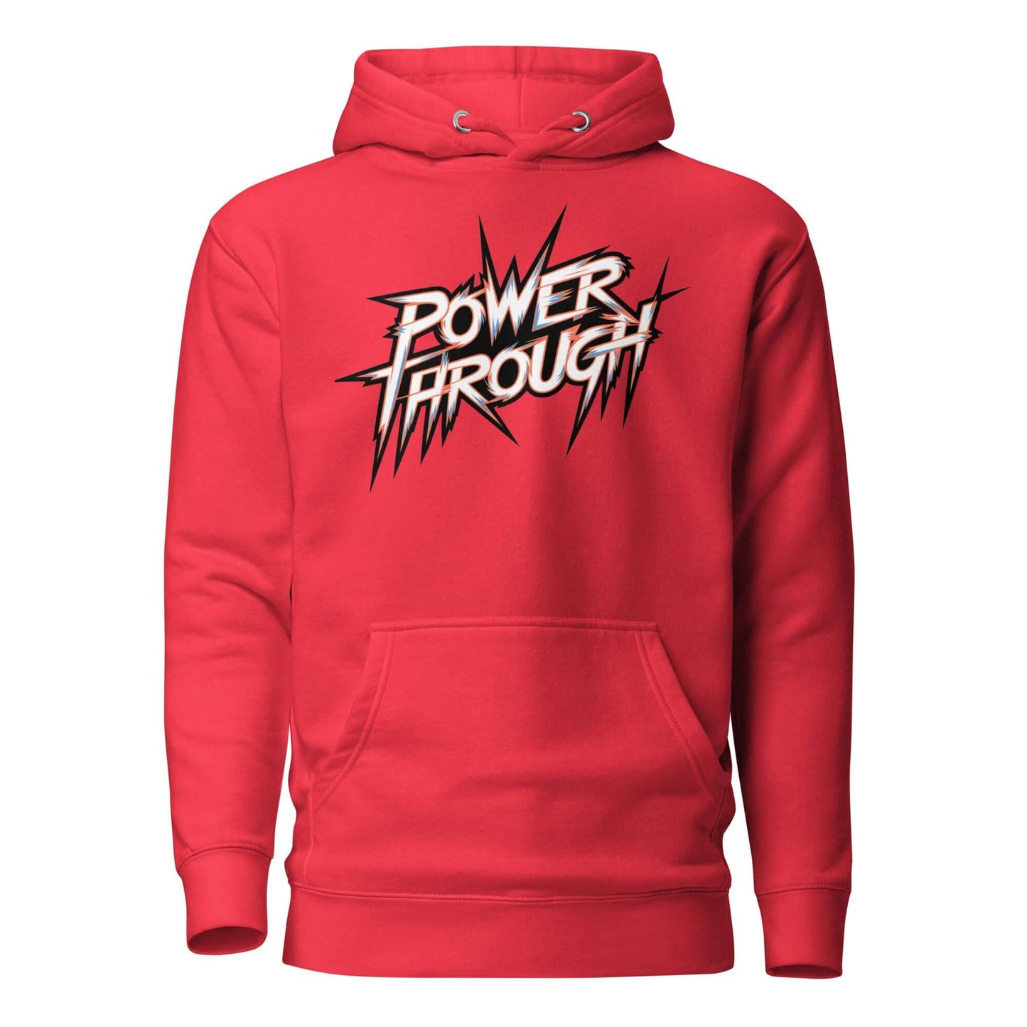 Power Through Hoodie N3M3SIS APPAR3L