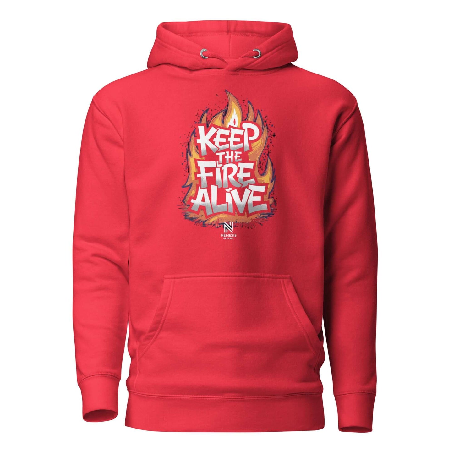 Keep The Fire Alive Hoodie N3M3SIS APPAR3L