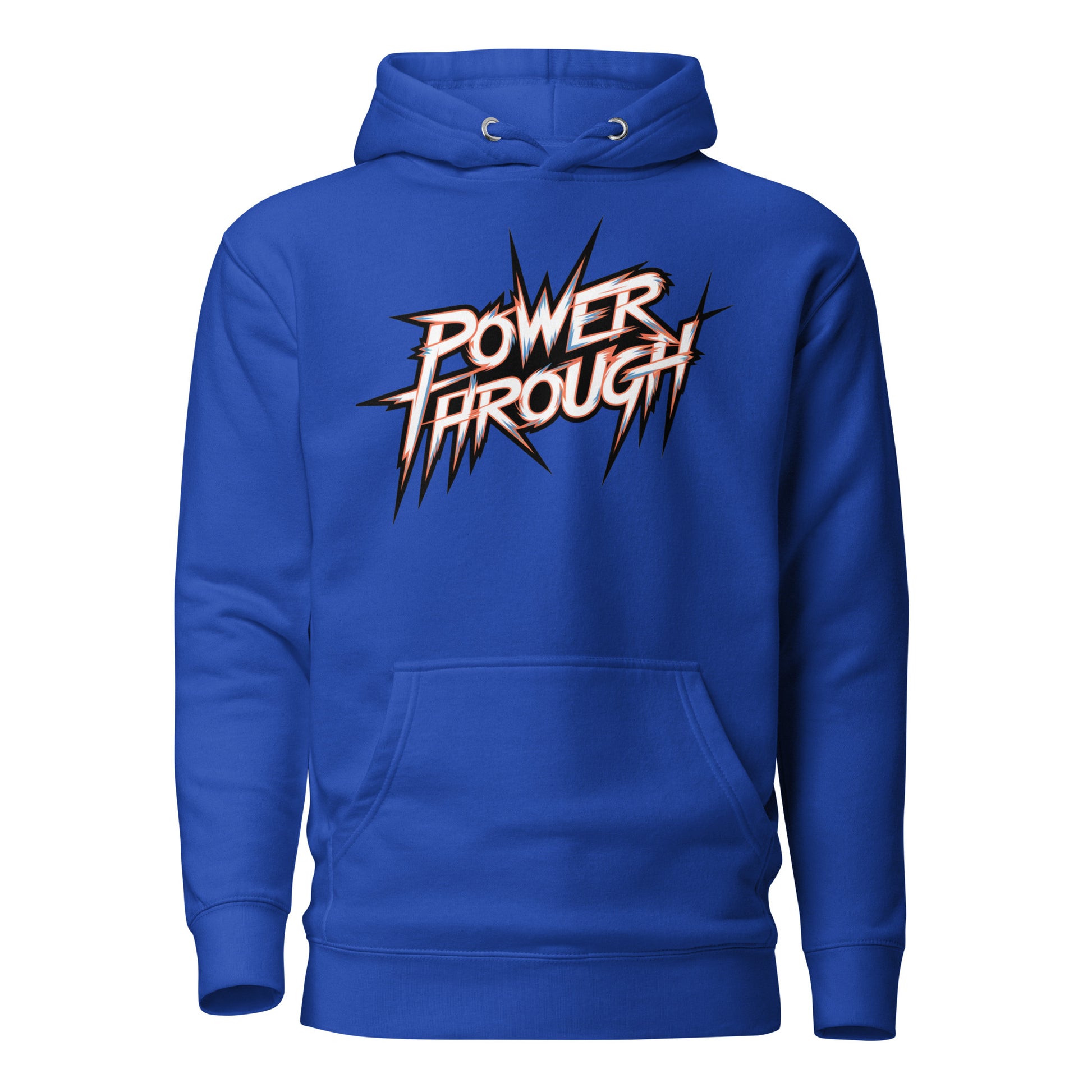 Power Through Hoodie N3M3SIS APPAR3L